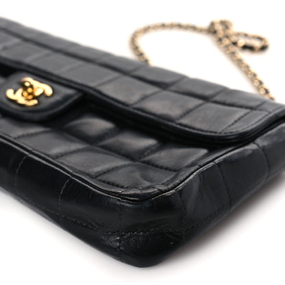 Chanel Lambskin East West Chocolate Bar Flap Black 11 of 11