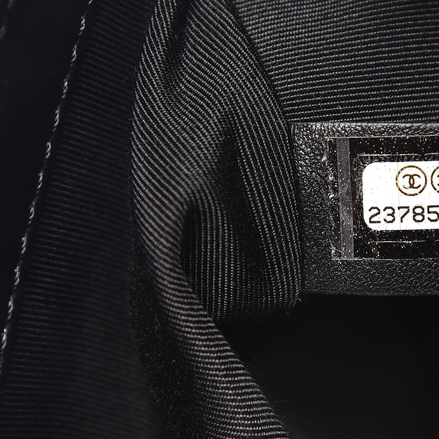 Chanel Lambskin Quilted Medium Boy Flap Black 7 of 7