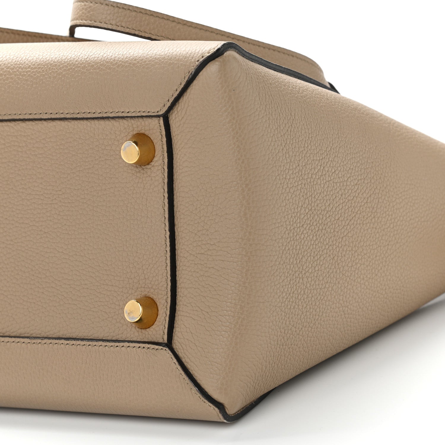 Celine Grained Calfskin Mini Belt Bag Dune 8 of 12