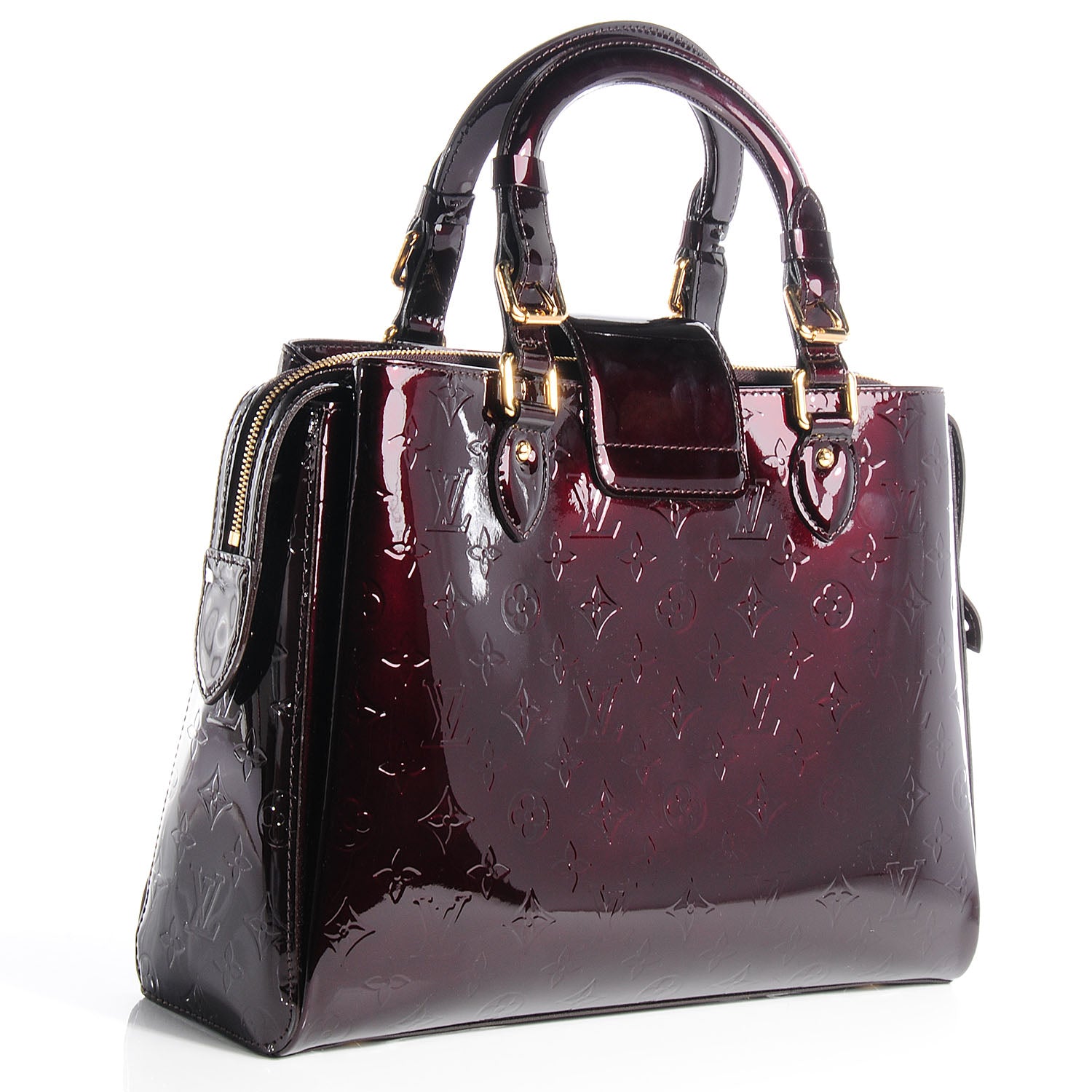 Louis Vuitton Vernis Melrose Avenue Amarante 3 of 7
