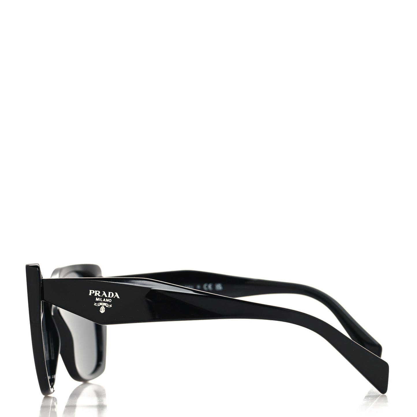 Acetate Symbole Sunglasses SPR 19Z Black