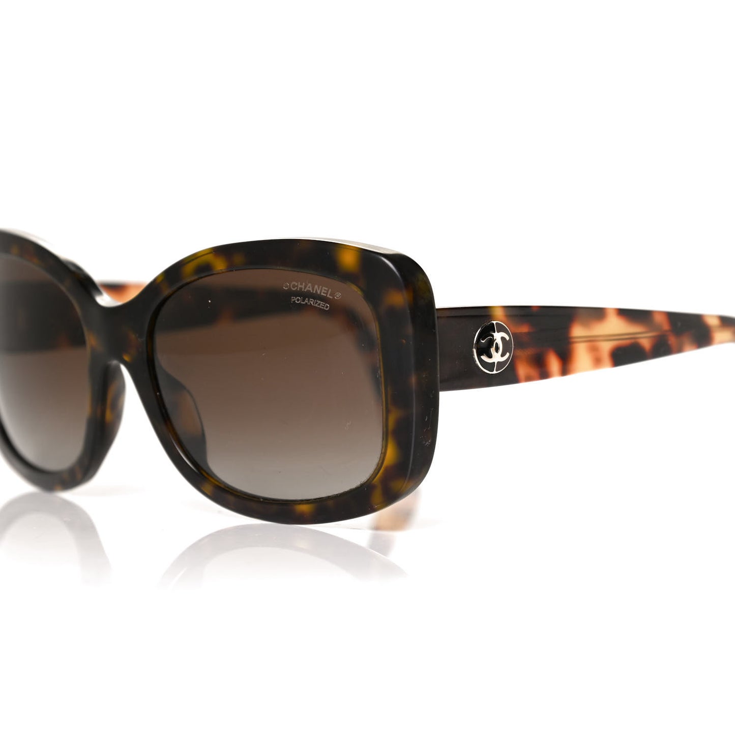 Acetate Polarized CC Sunglasses 5322 Marron Fonce