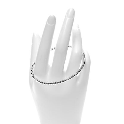 Tiffany Sterling Silver Twist Rope Bangle Bracelet 2 of 4