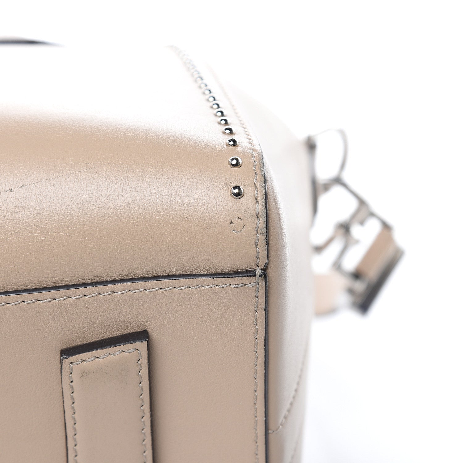 Givenchy Calfskin Small Studded Antigona Nude 14 of 21