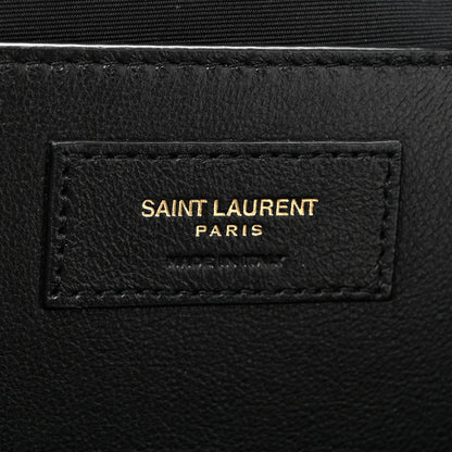 Saint Laurent Lambskin Matelasse Monogram Large Jamie 4.3 Black 6 of 10