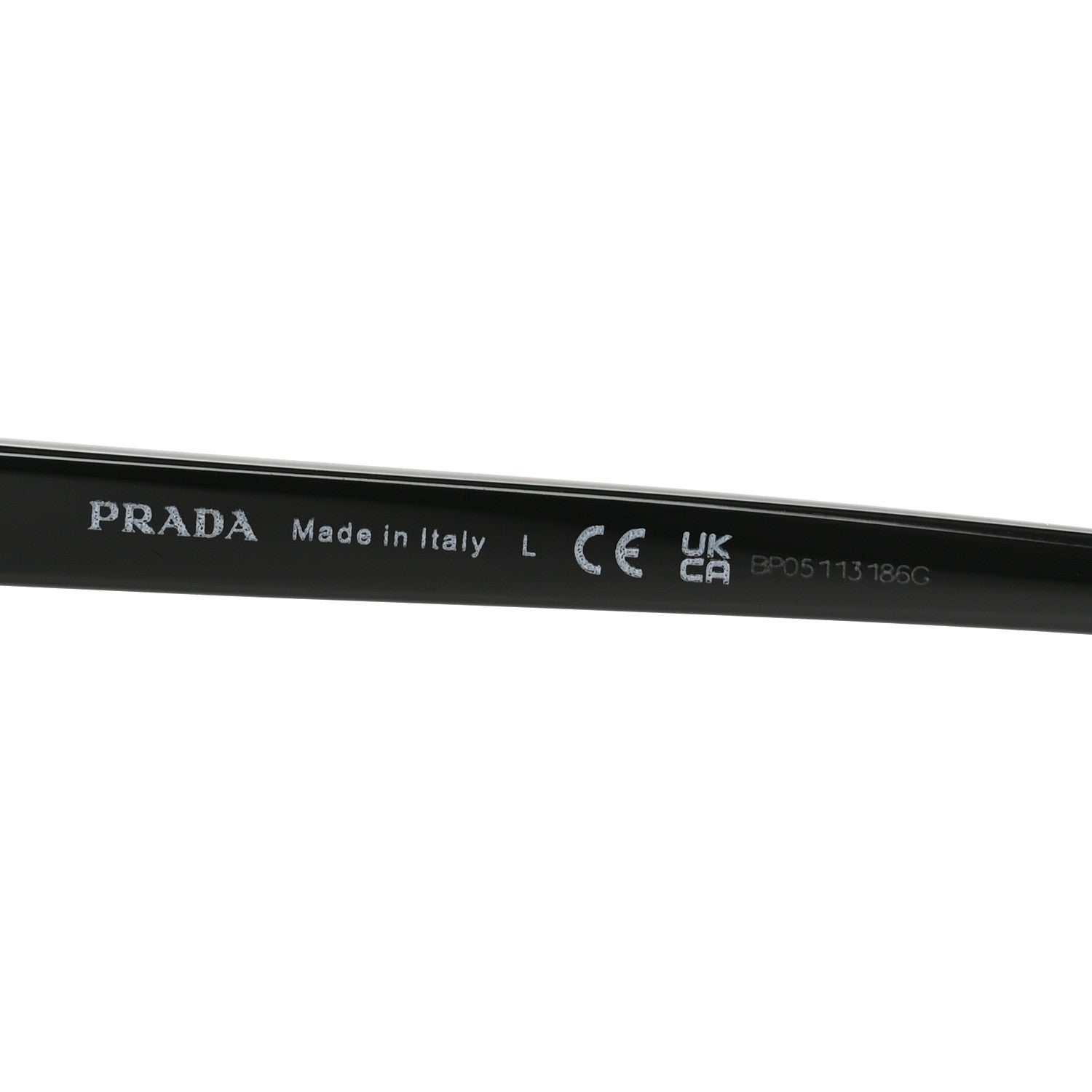 Prada Acetate Sunglasses SPR 23Z Black 5 of 6