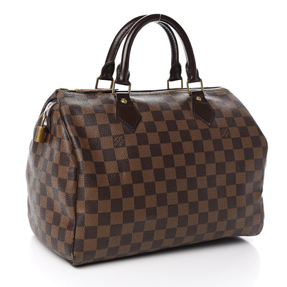 Louis Vuitton Damier Ebene Speedy 30 3 of 14