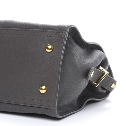 Saint Laurent Sheepskin Medium Cabas ChYc Grey 12 of 14