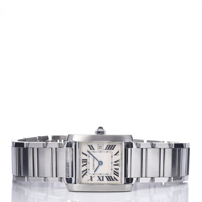 Cartier Stainless Steel 25mm Tank Francaise Quartz Watch 3 of 5