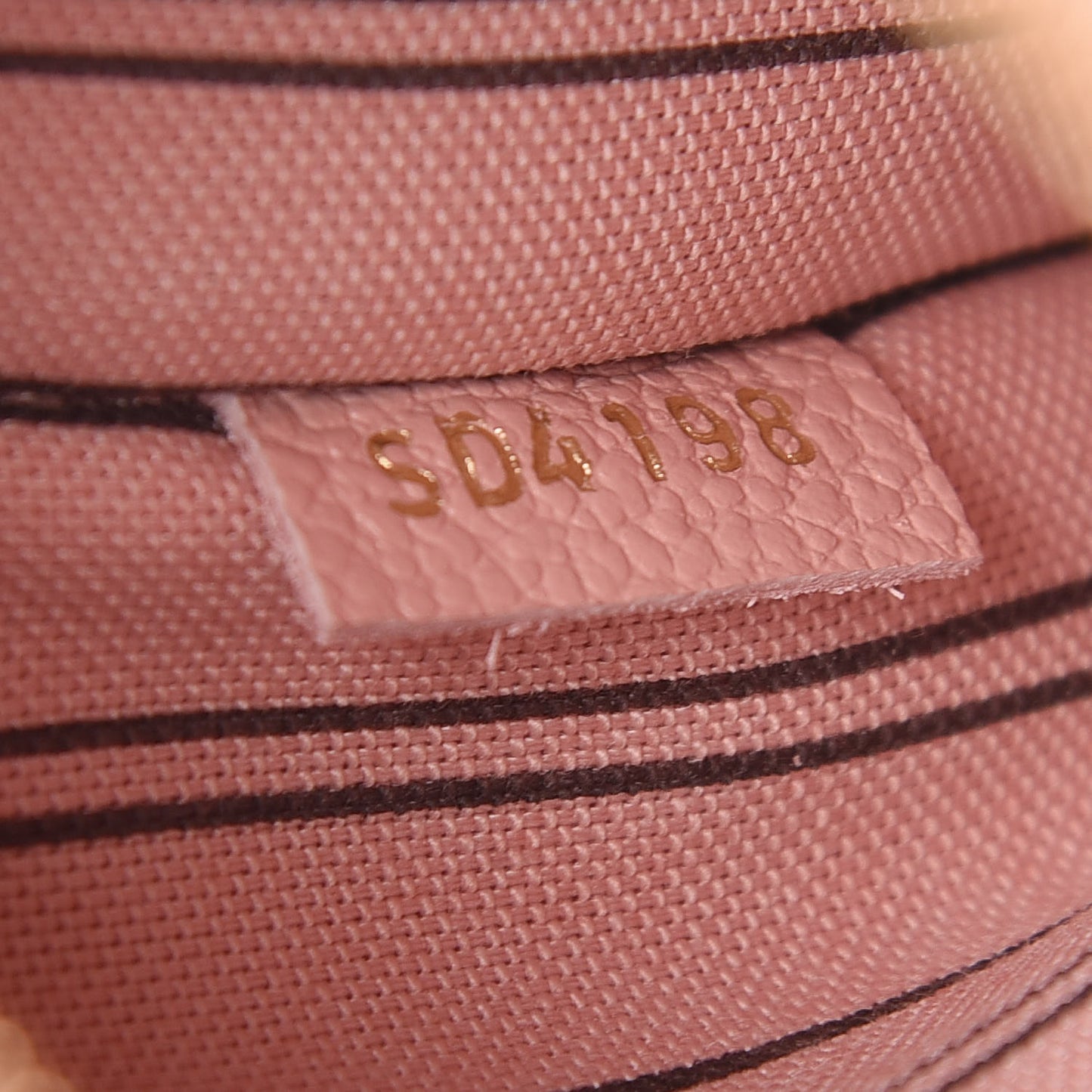 Empreinte Pochette Metis Rose Poudre