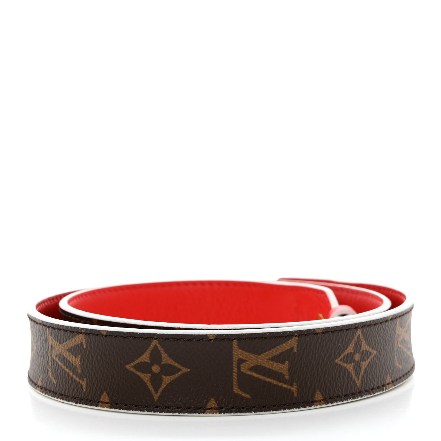 Monogram Bandouliere Shoulder Strap XL Coquelicot