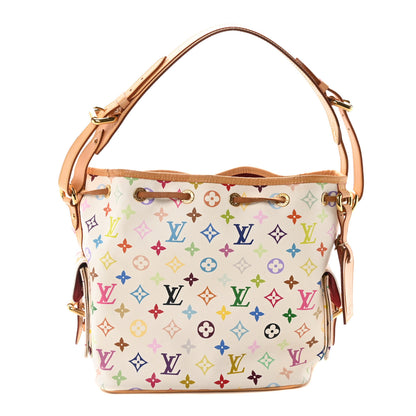 Louis Vuitton Monogram Multicolor Petit Noe White 1 of 9