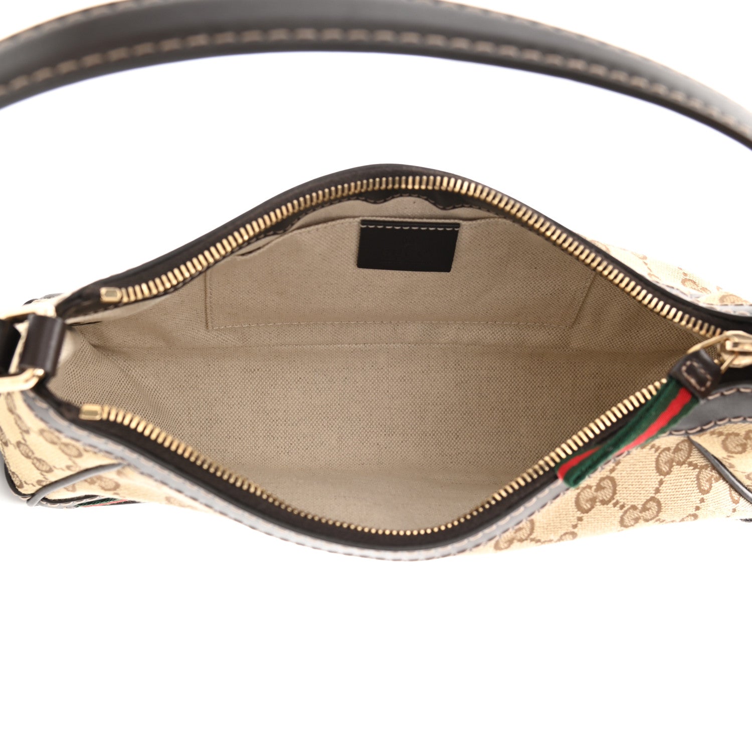 Gucci Monogram Small Mayfair Shoulder Bag Dark Brown 5 of 10