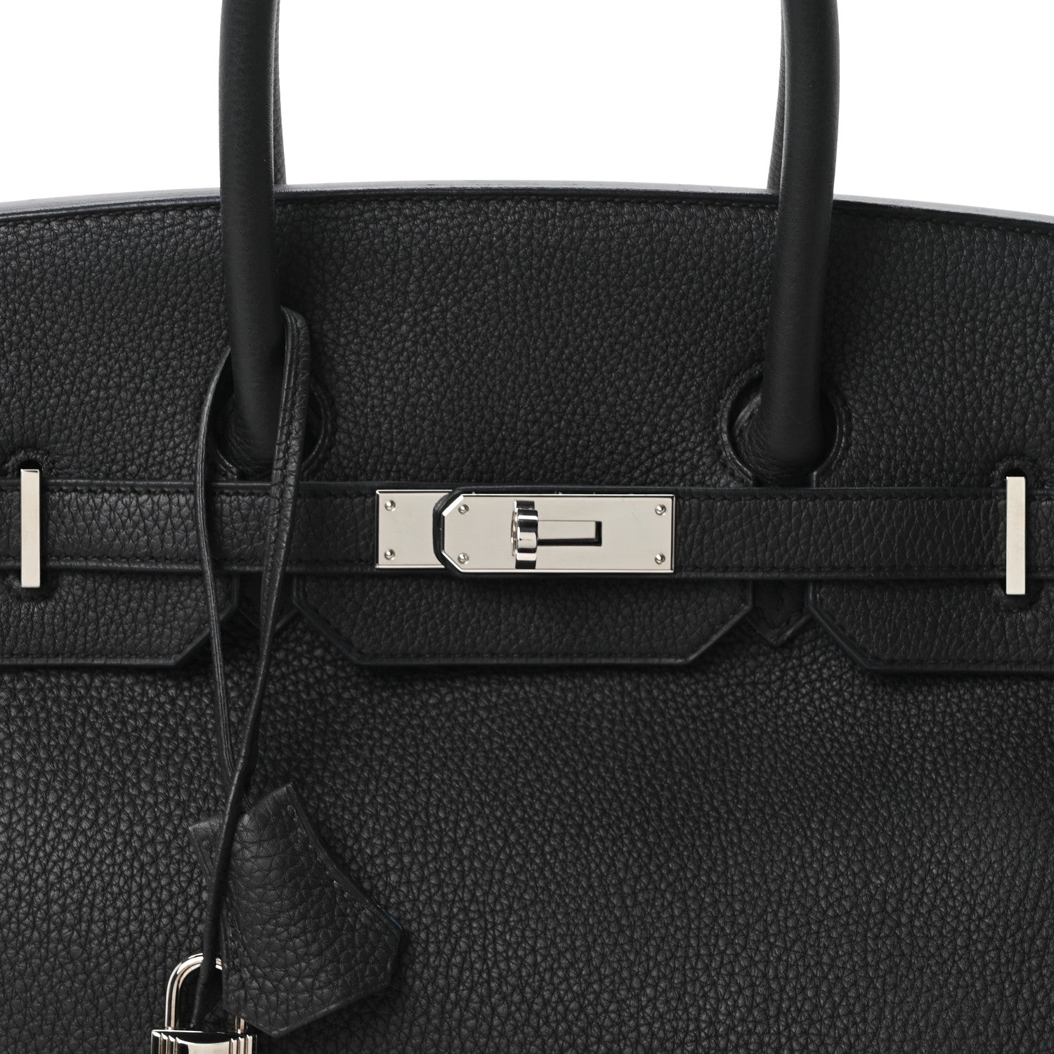 Hermes Togo Birkin 35 Black Bleu Agate 8 of 10