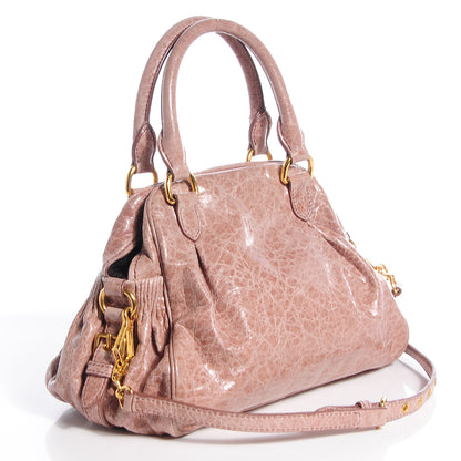 Miu Miu Nappa Leather Mini Charm Mughetto 4 of 11