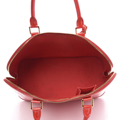 Louis Vuitton Vernis Alma GM Rouge Grenadine 5 of 18