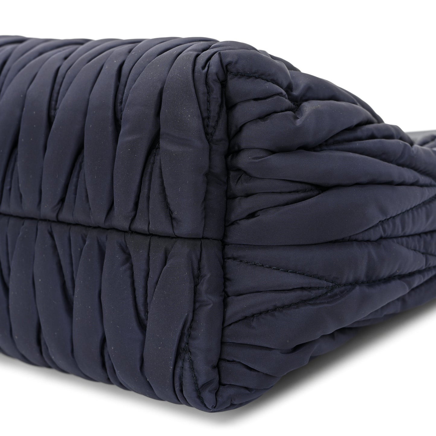 Tessuto Nylon Matelasse Pouch Baltico