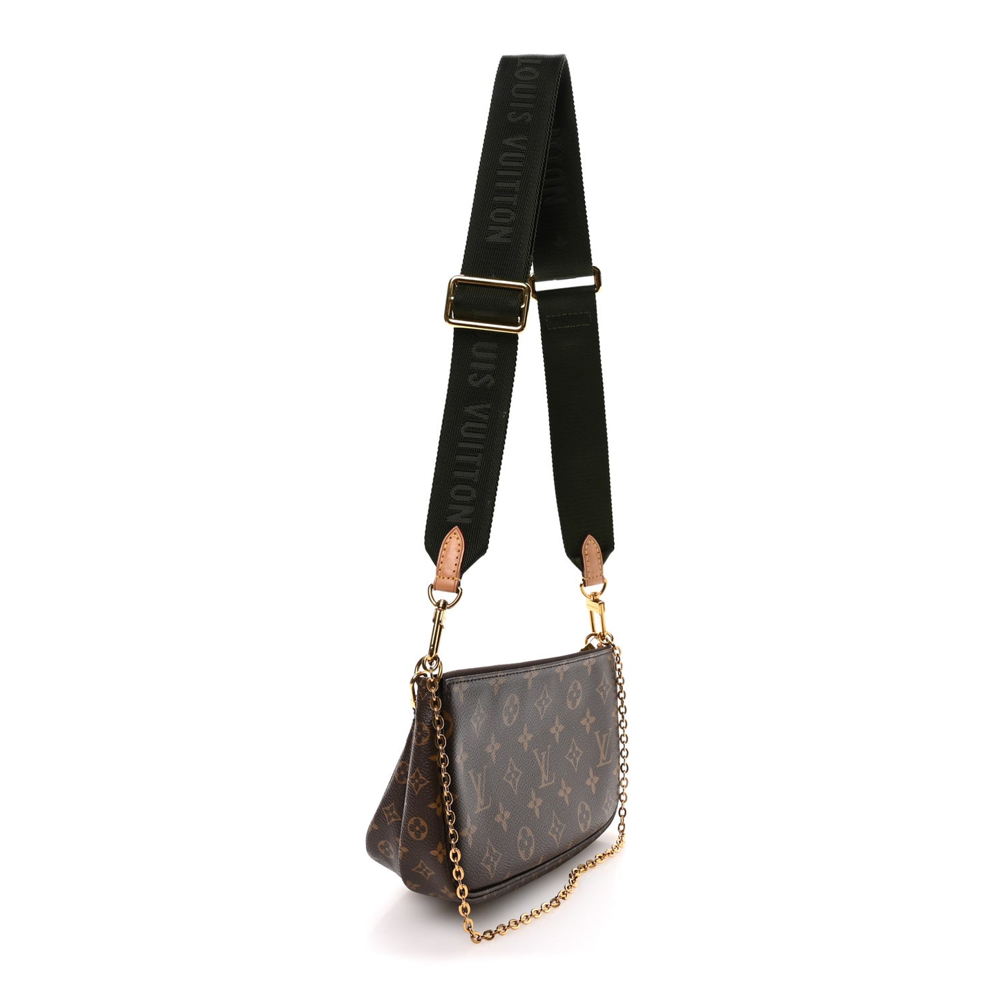Monogram Multi Pochette Accessories Kaki