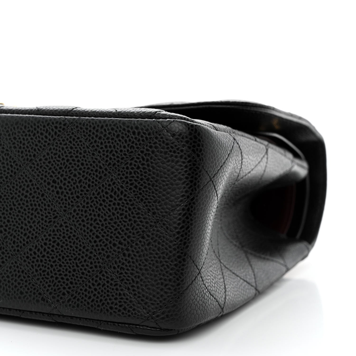 Chanel Caviar Quilted Jumbo Double Flap Black 10 of 10