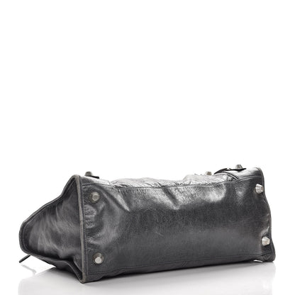Balenciaga Agneau Giant 21 Silver Hardware Work Dark Night 4 of 15