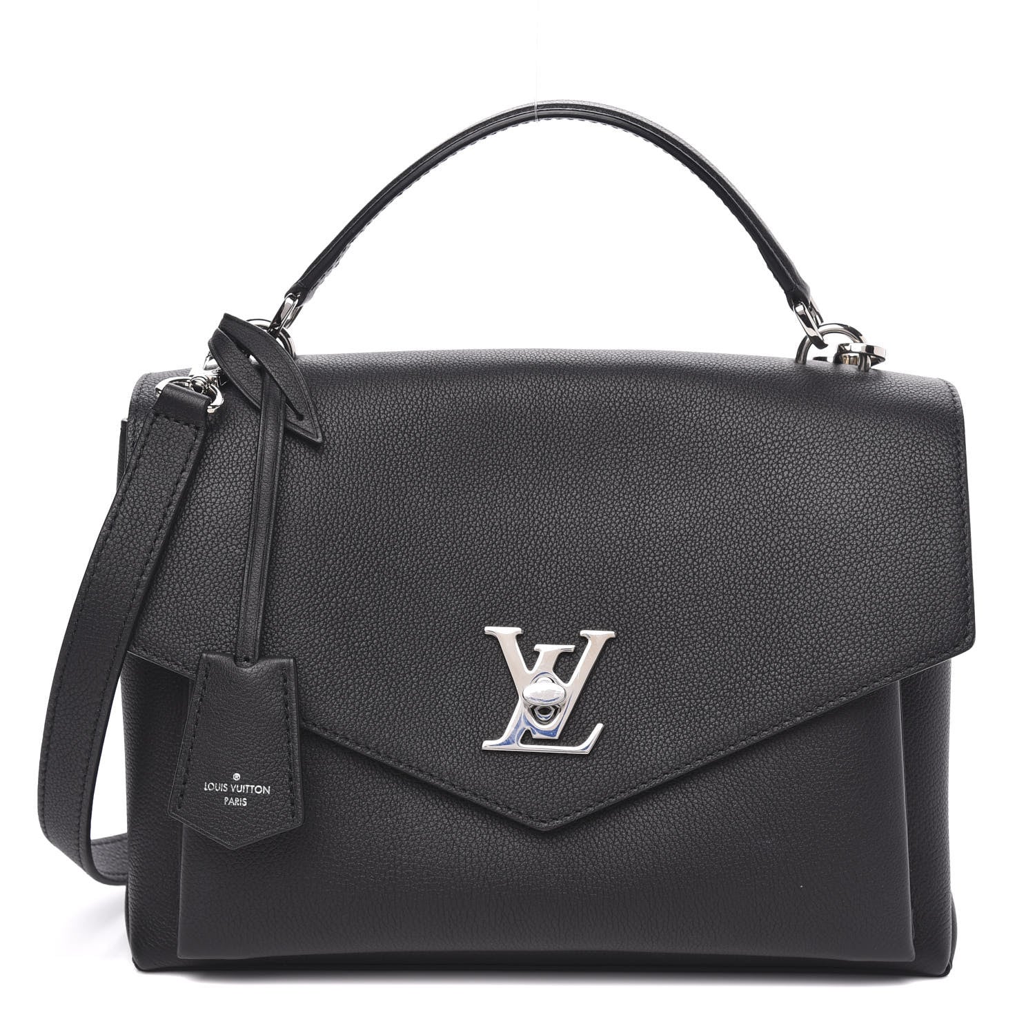 Louis Vuitton Soft Calfskin My Lockme Top Handle Black 1 of 11