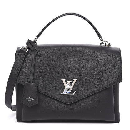 Louis Vuitton Soft Calfskin My Lockme Top Handle Black 1 of 11