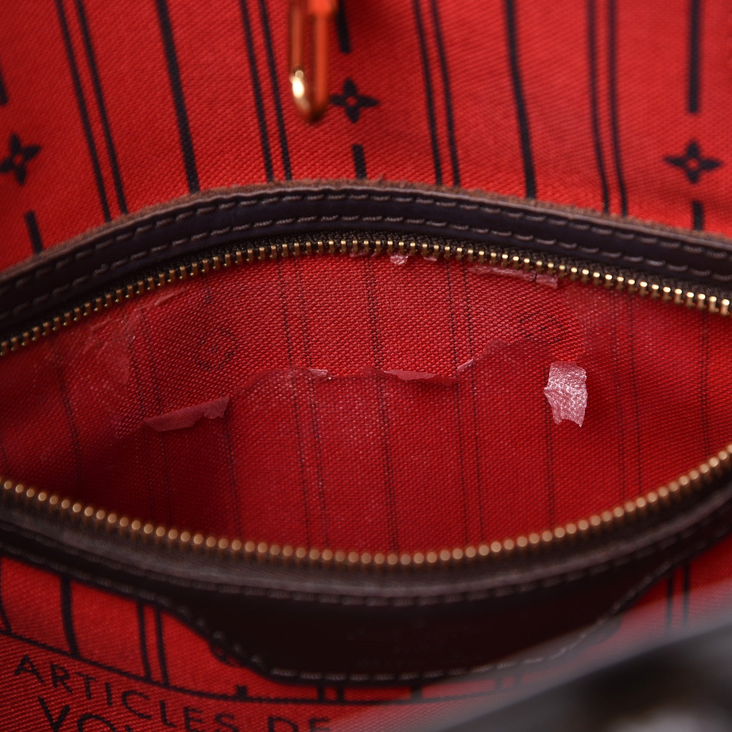 Louis Vuitton Damier Ebene Neverfull PM 19 of 19
