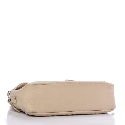 Chanel Caviar Quilted Jumbo Easy Flap Beige 4 of 14