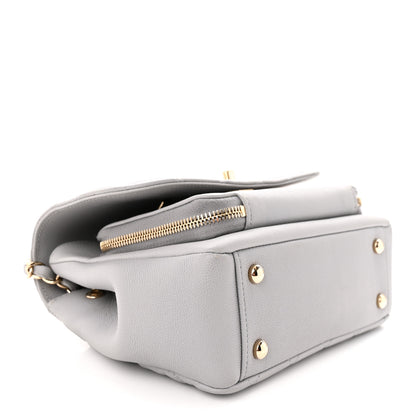 Chanel Caviar Quilted Medium Business Affinity Flap Grey 4 of 11