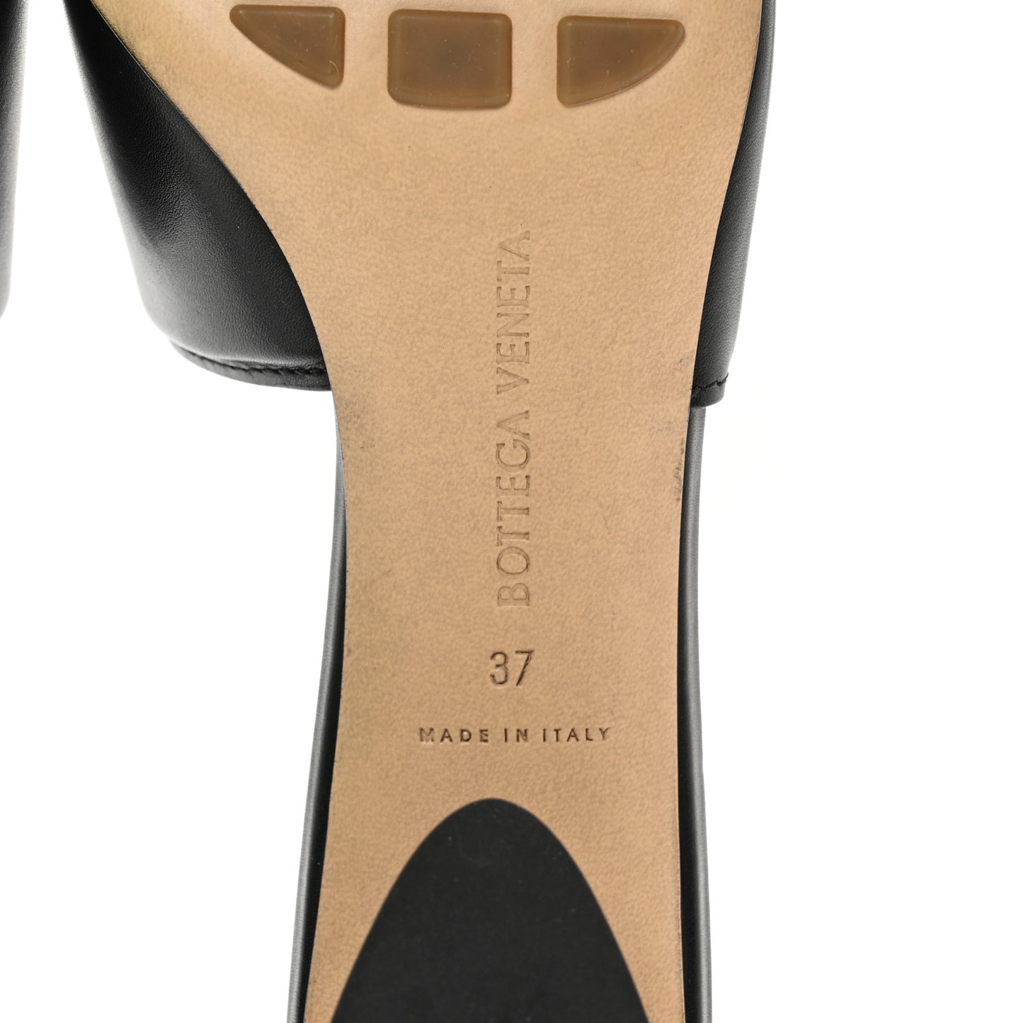 Vienna Calfskin The Band Mule Sandals 37 Black