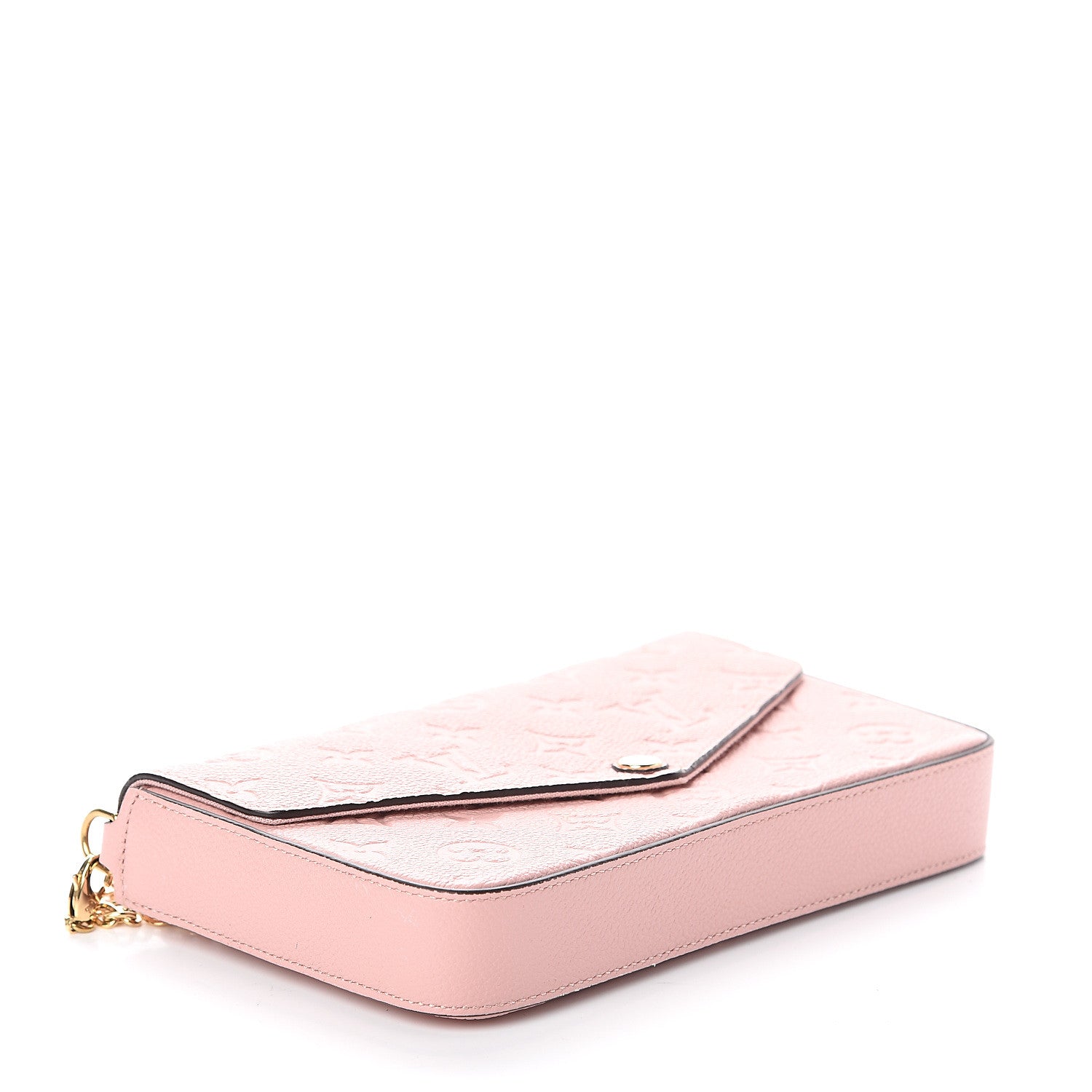 Louis Vuitton Empreinte Pochette Felicie Chain Wallet Rose Poudre 4 of 8