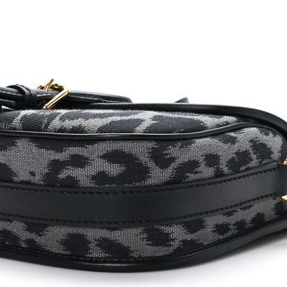Christian Dior Canvas Mizza Embroidered Medium Bobby Flap Grey Black 8 of 8