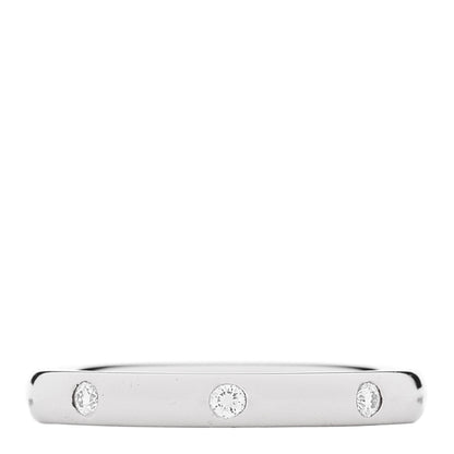 Van Cleef & Arpels Platinum Diamond Tendrement Etoiles Wedding Band Ring 48 4.5 1 of 4