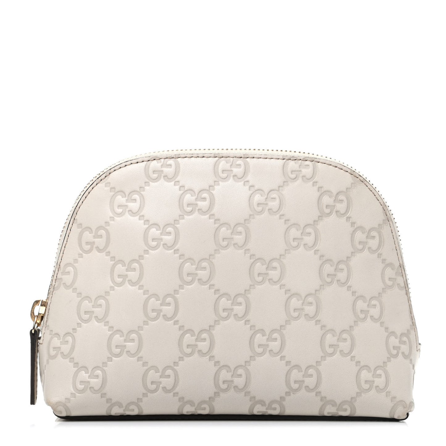 Guccissima Cosmetic Case Off White