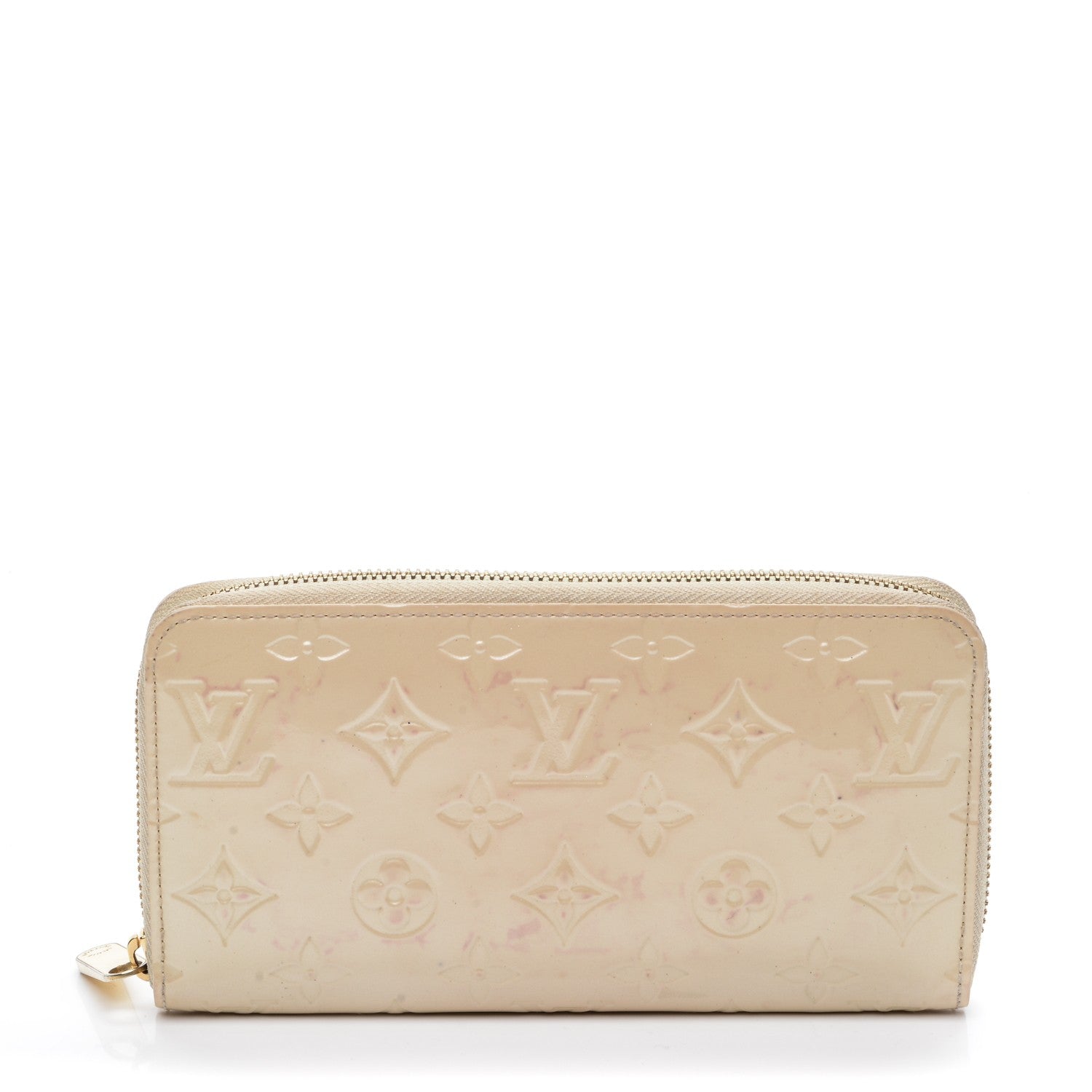 Louis Vuitton Vernis Zippy Wallet Blanc Corail 1 of 12