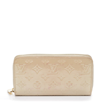 Louis Vuitton Vernis Zippy Wallet Blanc Corail 1 of 12