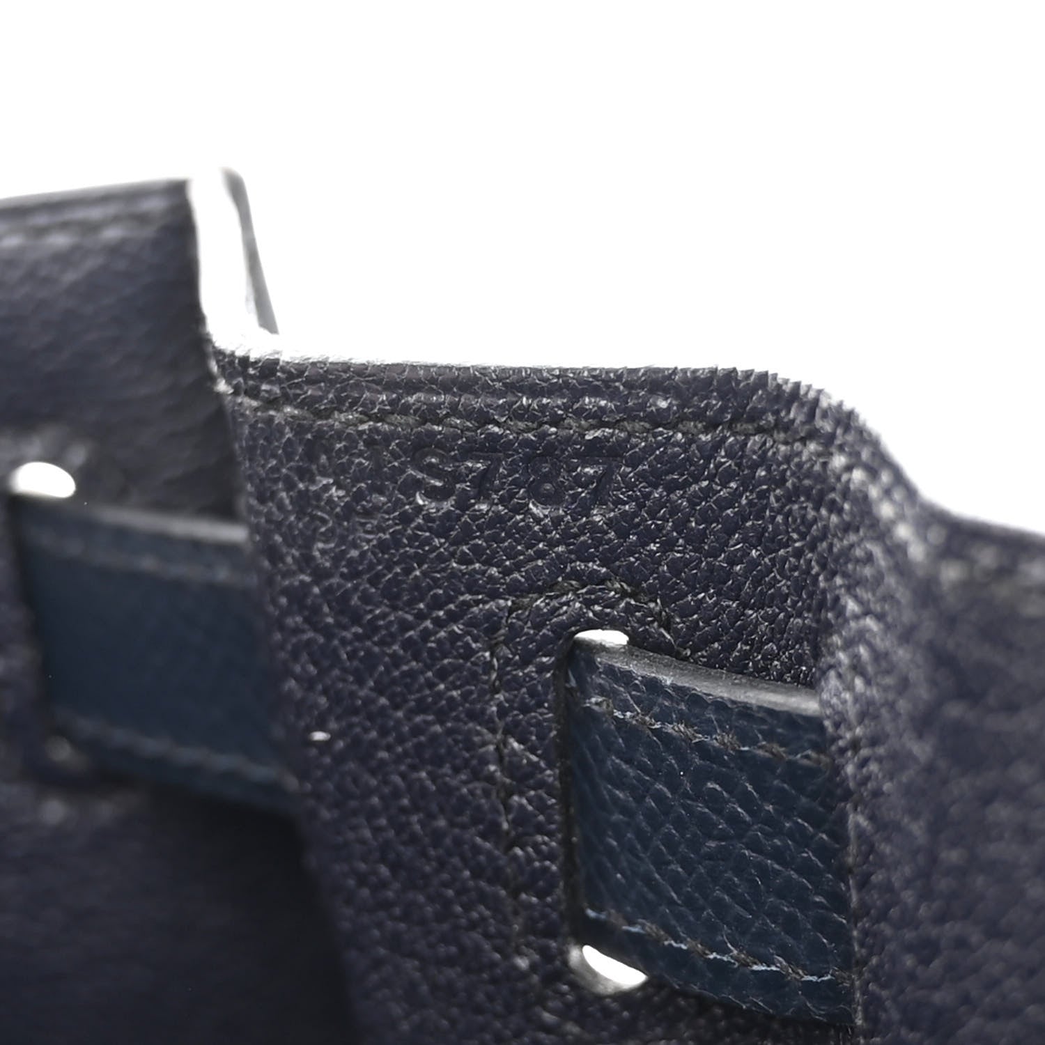 Hermes Epsom Kelly Sellier 28 Bleu Indigo 7 of 10