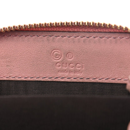 Gucci Microguccissima Zip Around Card Case Soft Pink 6 of 7