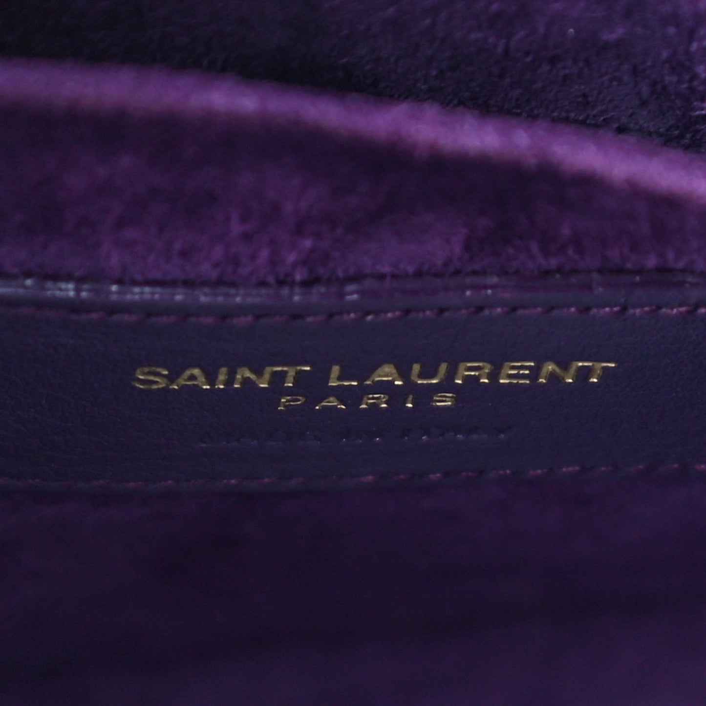 Calfskin Nano Sac De Jour Purple