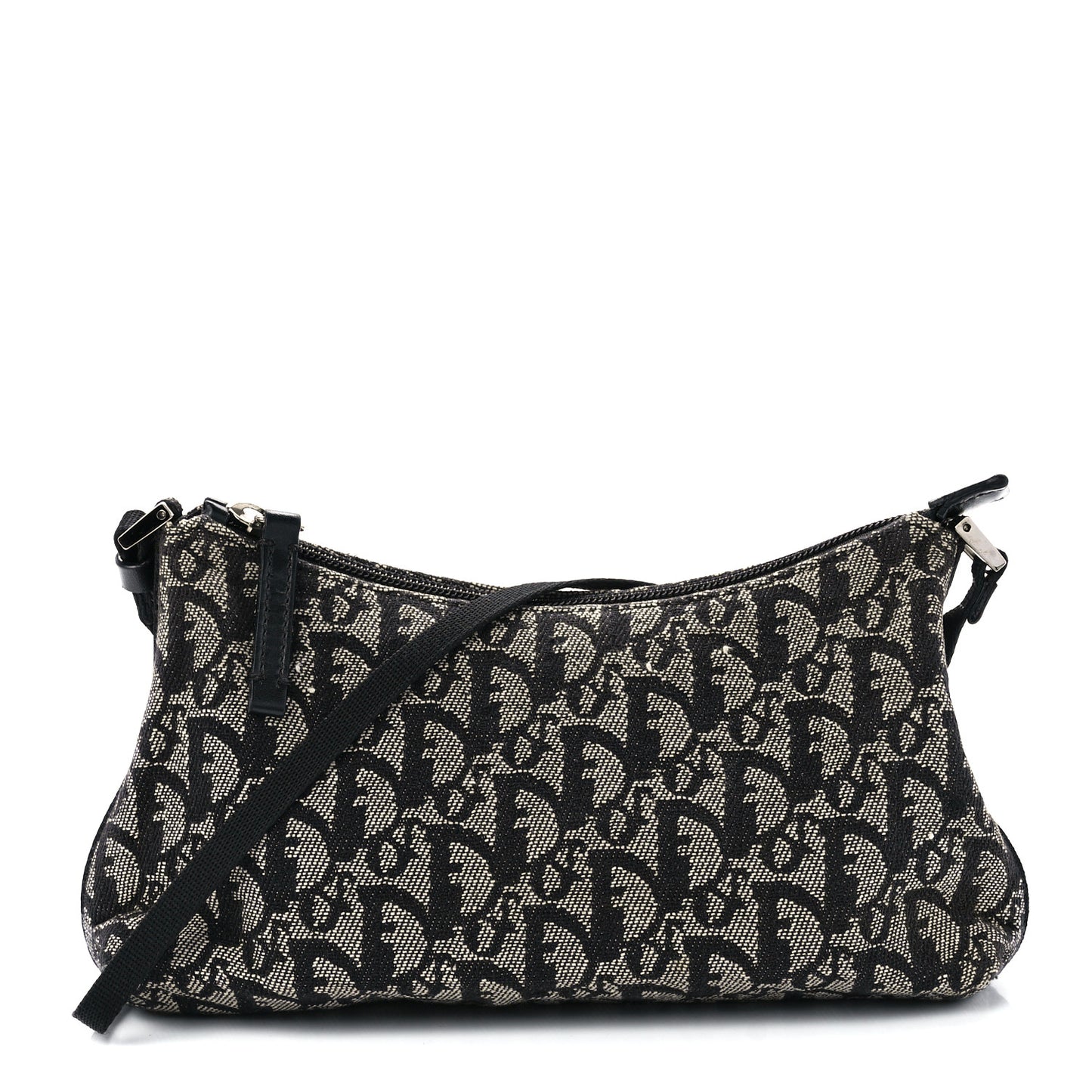 Monogram Shoulder Bag Pochette Black