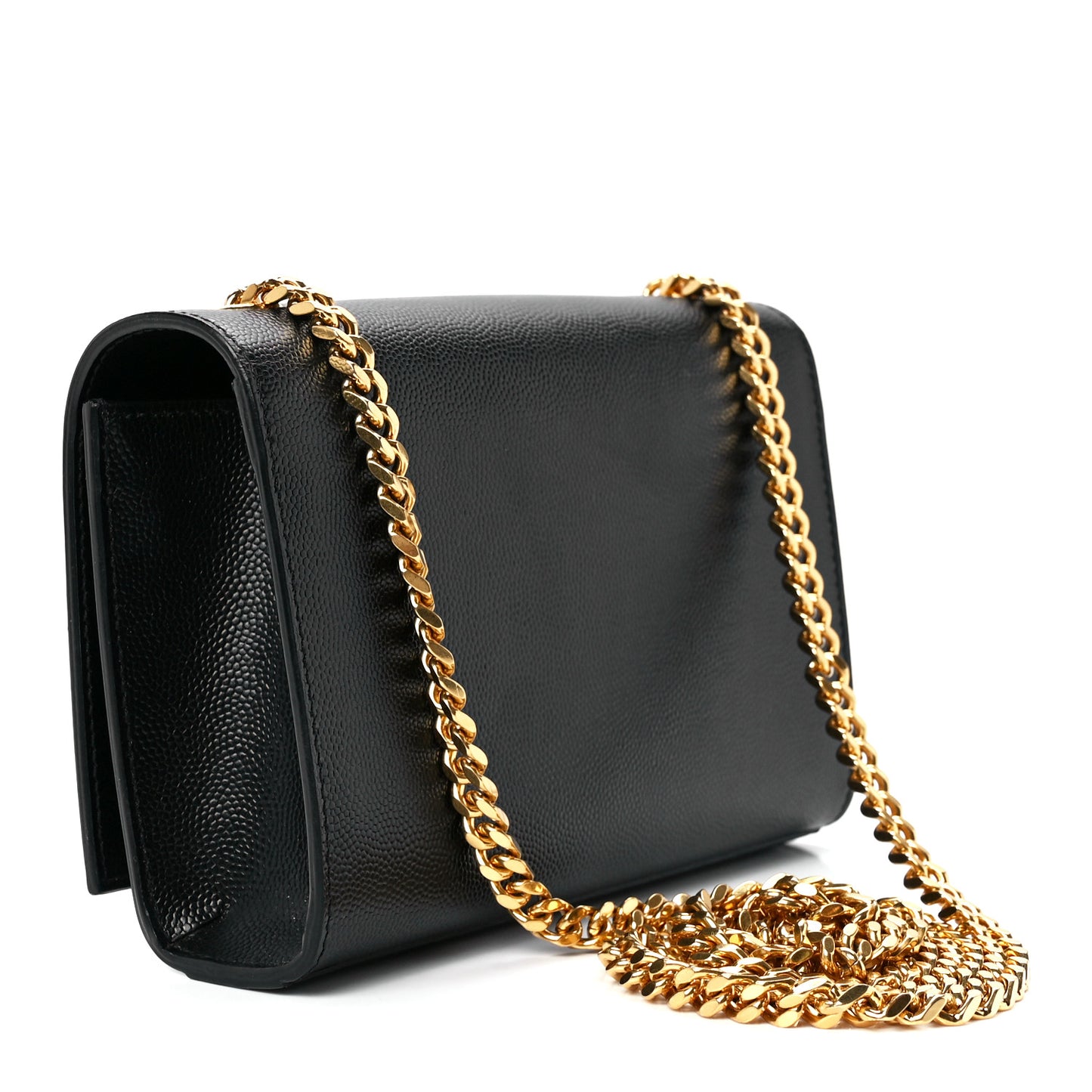 Grain De Poudre Small Monogram Kate Satchel Black