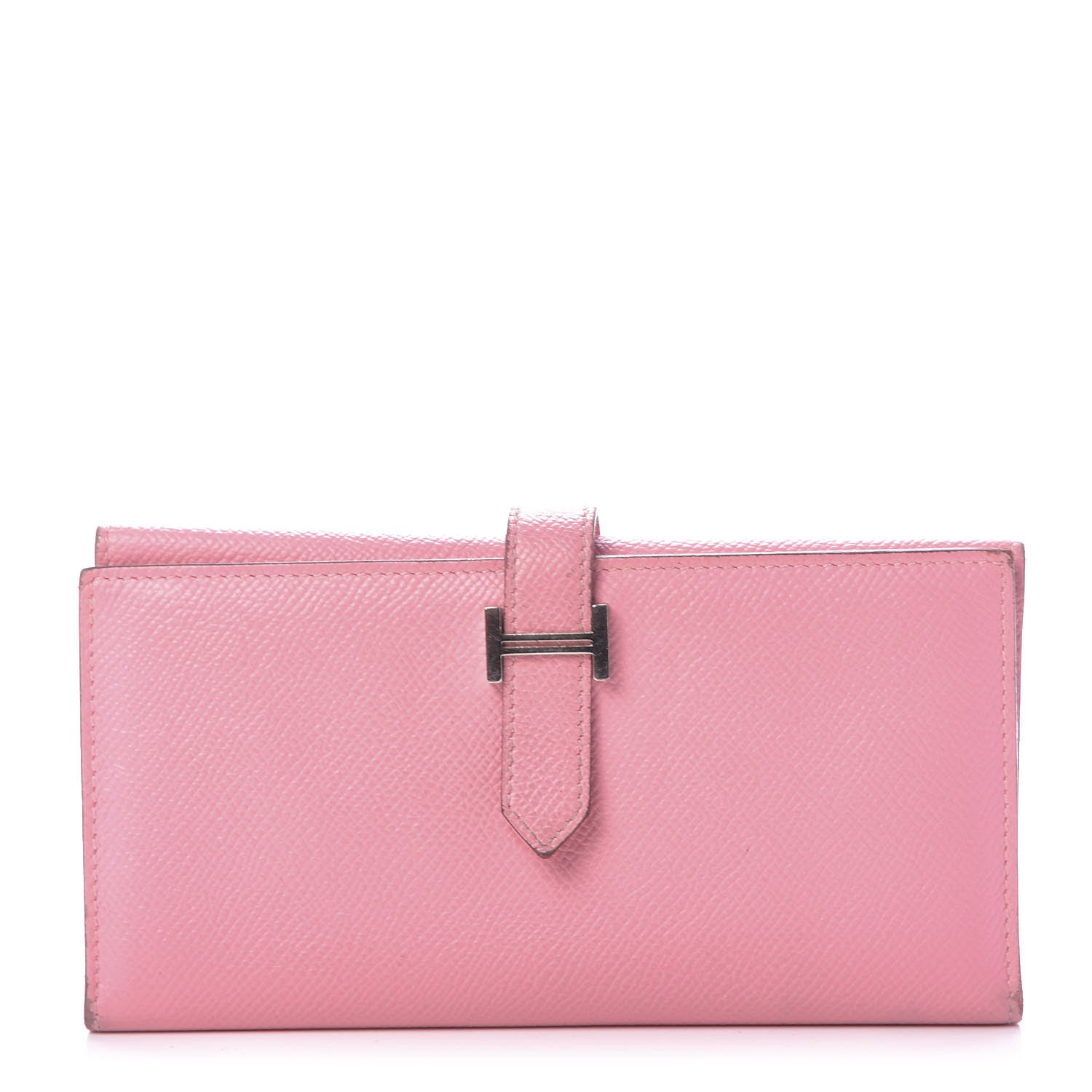 Hermes Epsom Bearn Gusset Wallet Rose Confetti 1 of 14