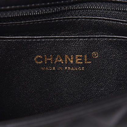 Chanel Lambskin Quilted Mini Rectangular Flap Black 6 of 12
