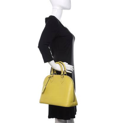 Louis Vuitton Epi Alma PM Pistache 2 of 13