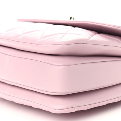 Chanel Lambskin Quilted Small Trendy CC Flap Dual Handle Bag Light Pink 9 of 9