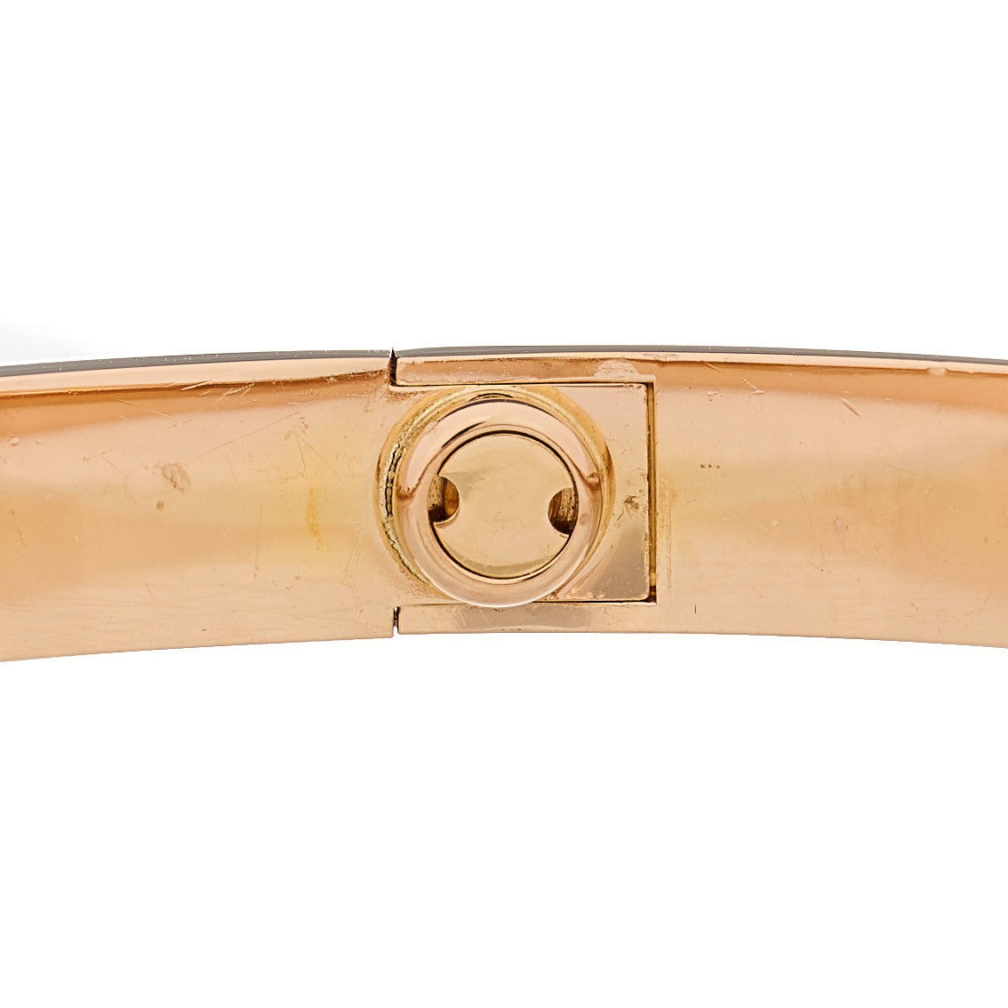 18K Pink Gold LOVE Bracelet 17