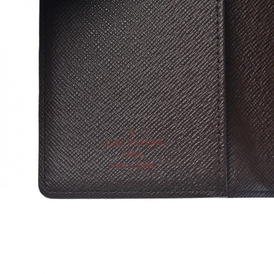 Damier Ebene Small Ring Agenda Cover