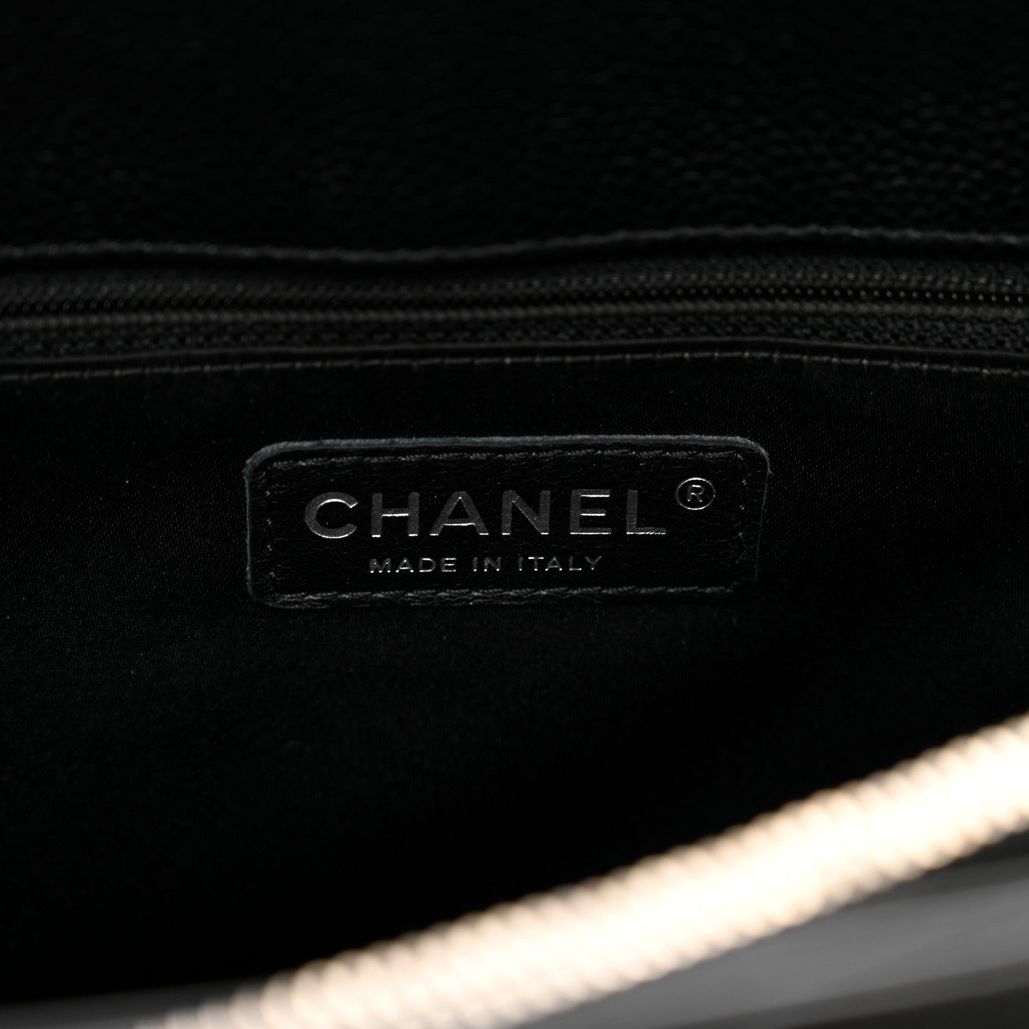 Chanel Caviar Quilted Grand Shopping Tote GST Black 7 of 11