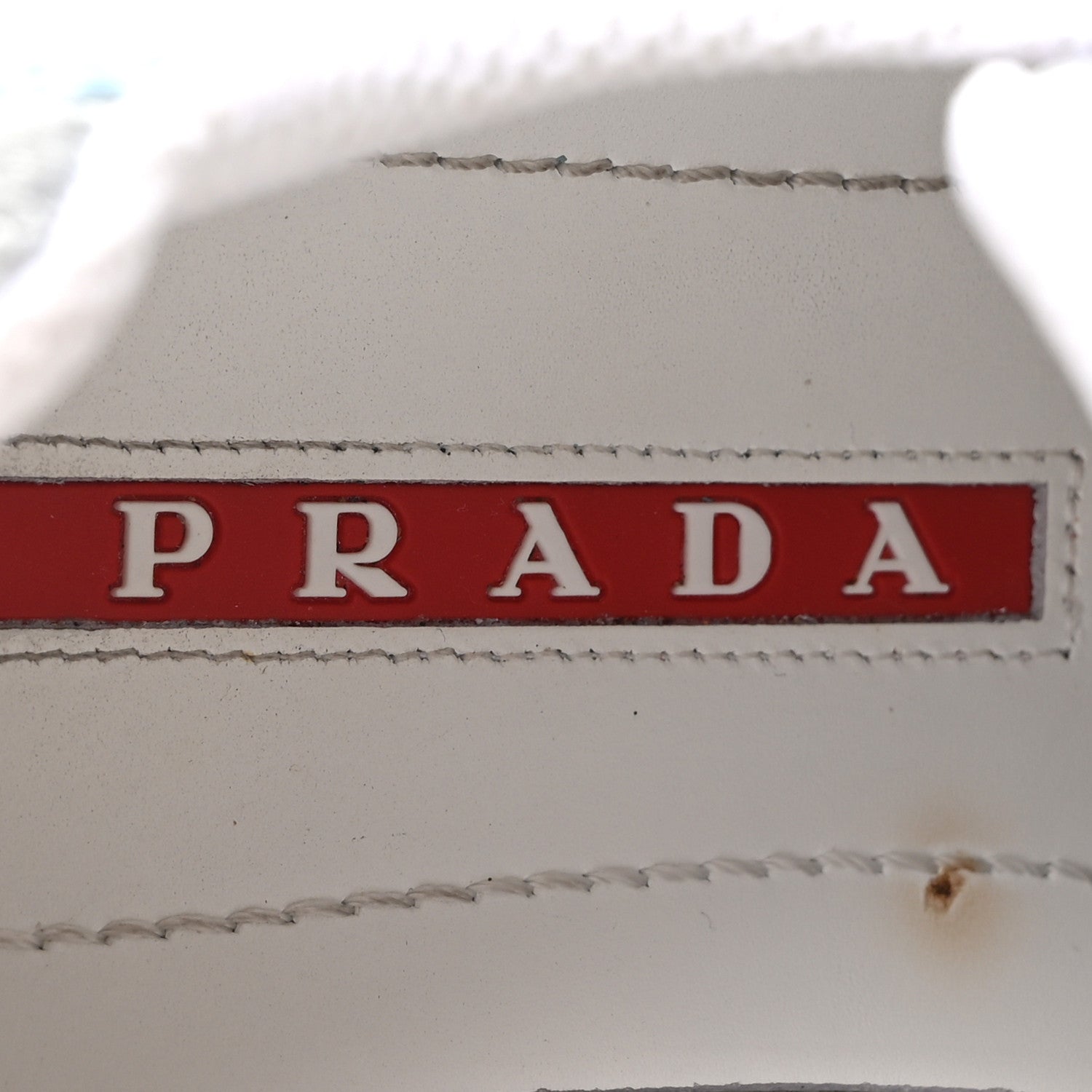 Prada Patent America's Cup Patchwork Sneakers 36.5 Celeste 8 of 10
