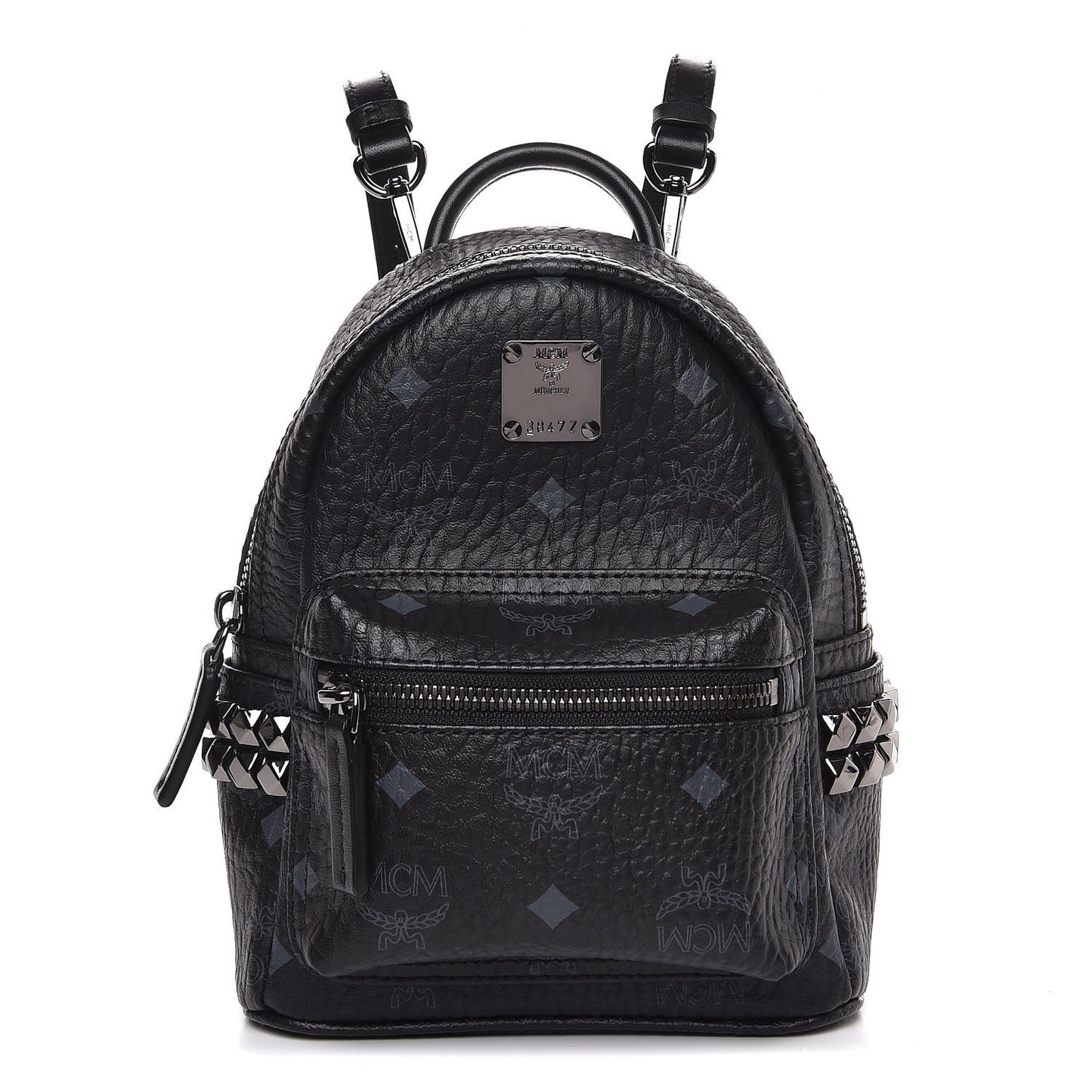 Visetos Studded X-Mini Bebe Boo Backpack Black